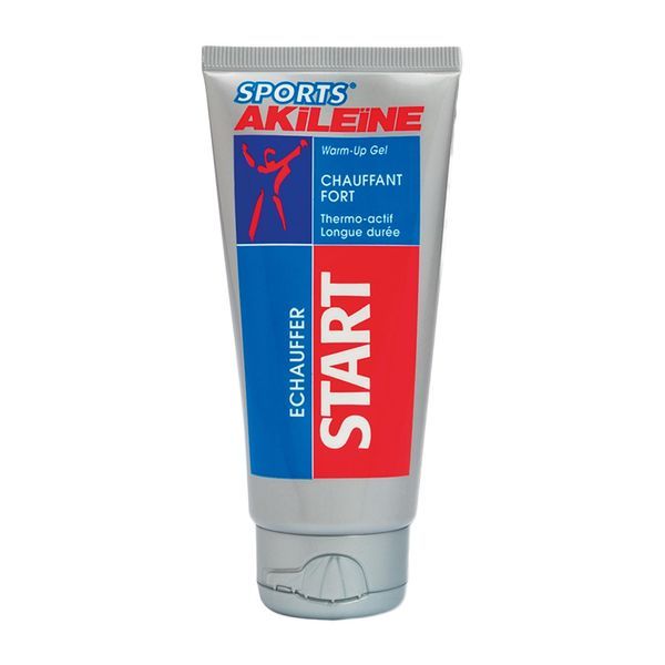 SPORTS AKILEINE START CREME Crème de massage chauffante forte, thermoactive longue durée, tube 75 ml