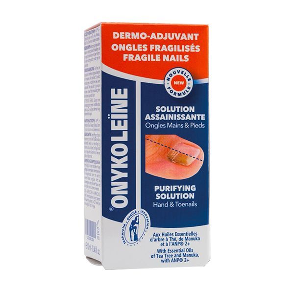 Onykoleïne Solution Assainissante Ongles Mains Pieds 10 ml