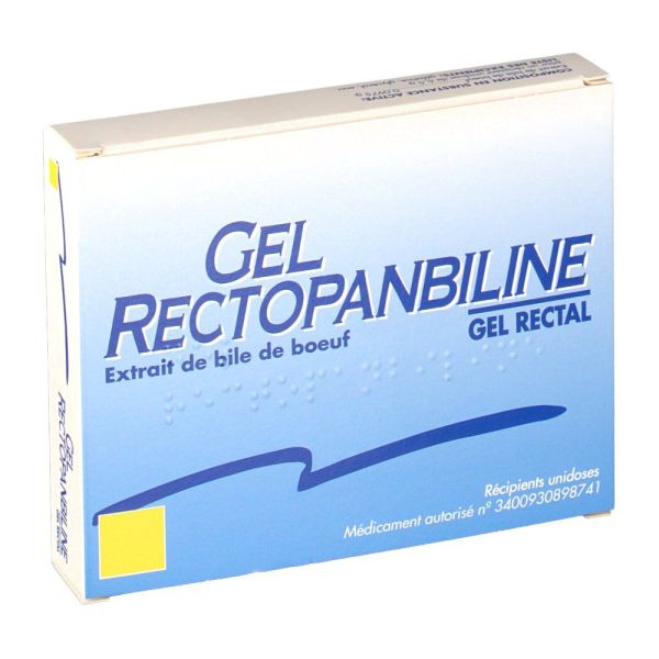 GEL RECTOPANBILINE gel rectal B/6