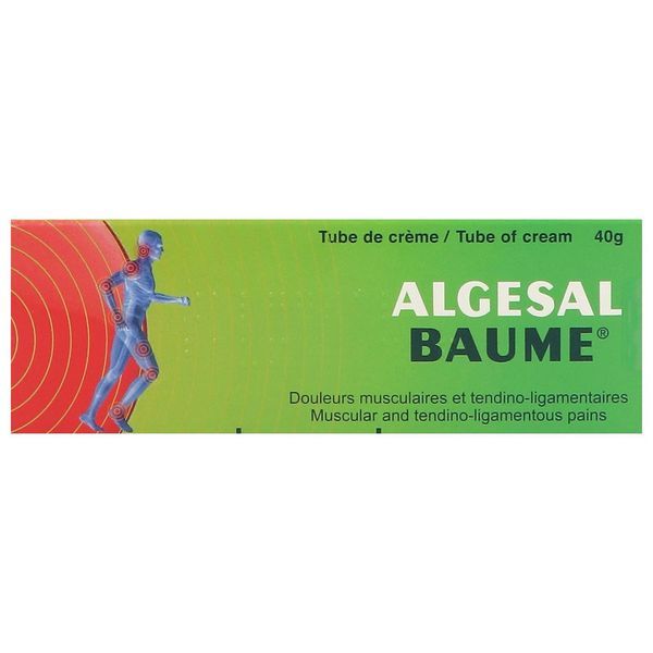 Algesal Baume Creme 1 Tube(S) Aluminium Verni De 40 G