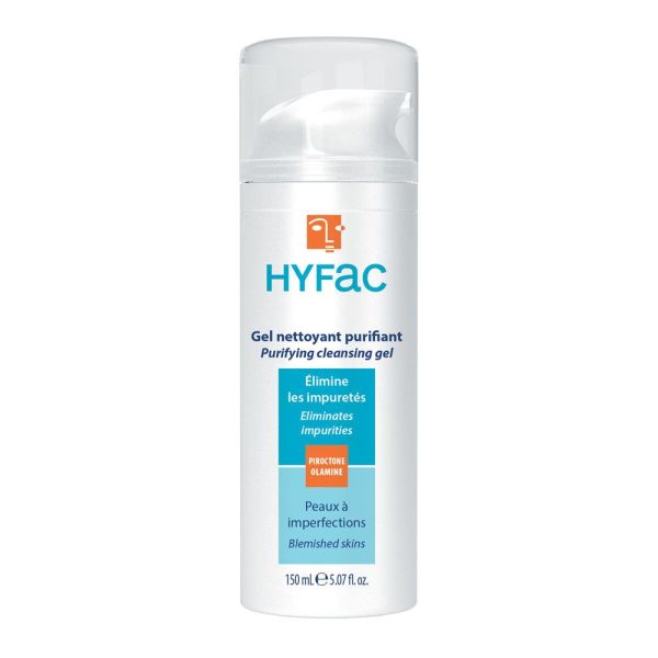 Hyfac Plus Gel Dermatologique Nettoyant Surgras Flacon 150 Ml 1