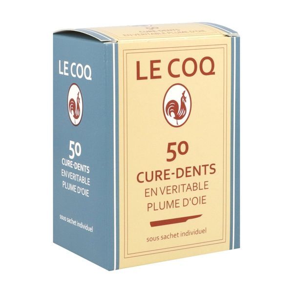 Le Coq Cure-Dent En Plume Bt Plast 50