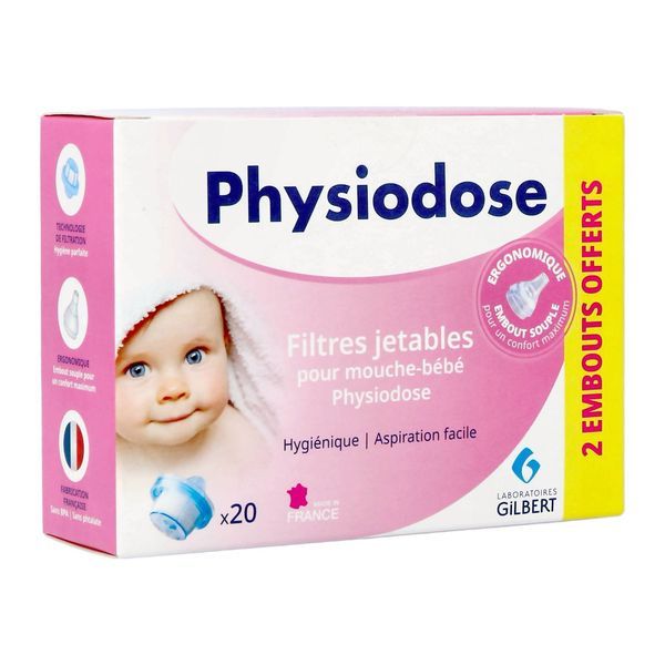 PHYSIODOSE FILTRES BOITE DE 20 + 2 EMBOUTS MBB