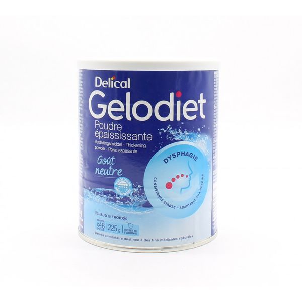 Delical Gelodiet Poudre Epaississante Boite 225 G 1