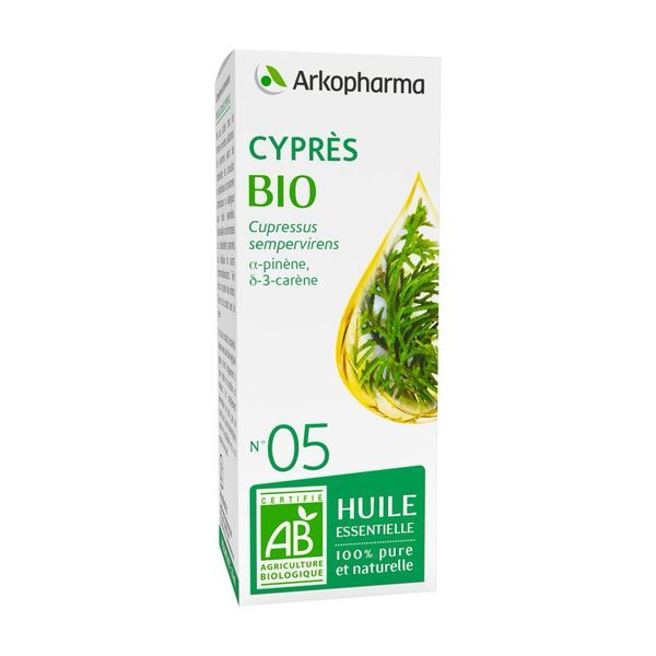 Arkoessentiel Huile Essentielle Cypres Bio Flacon 10 Ml 1