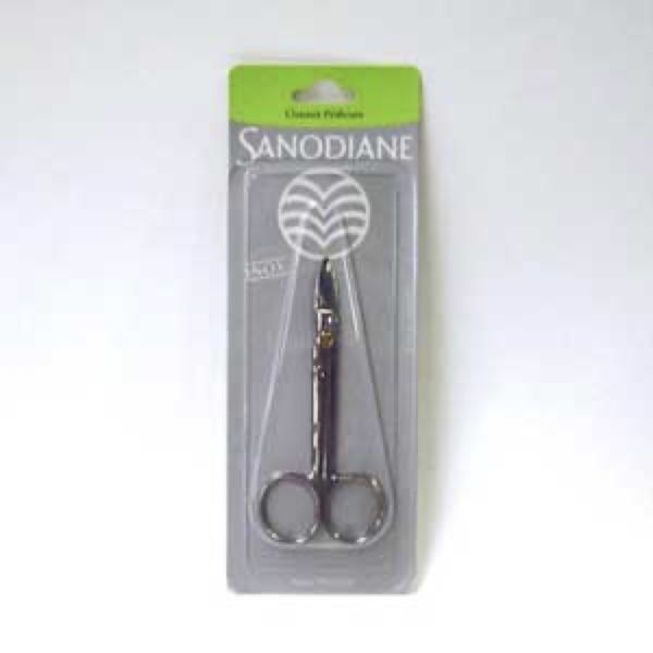 SANODIANE VISAGE Ciseaux de sécurité pour moustache, poils du nez et d'oreilles , unité