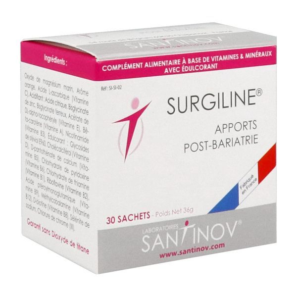 SURGILINE SACHET Poudre à diluer, complément alimentaire à base de vitamines et minéraux, bt 30