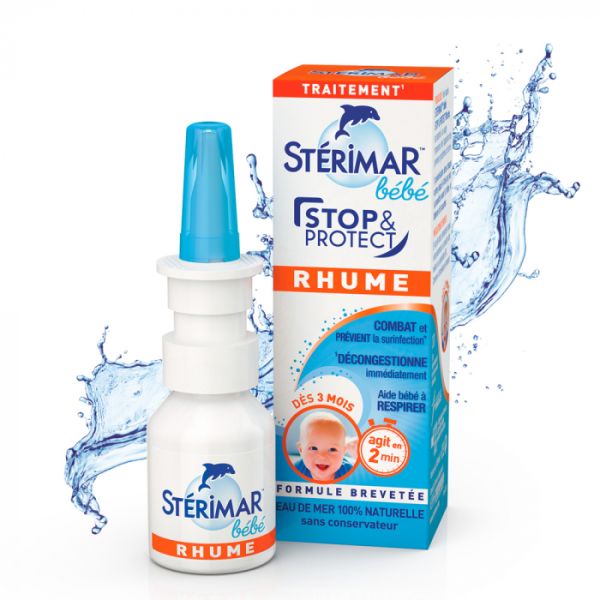 Sterimar Bebe Stop&Protect Rhume 15Ml