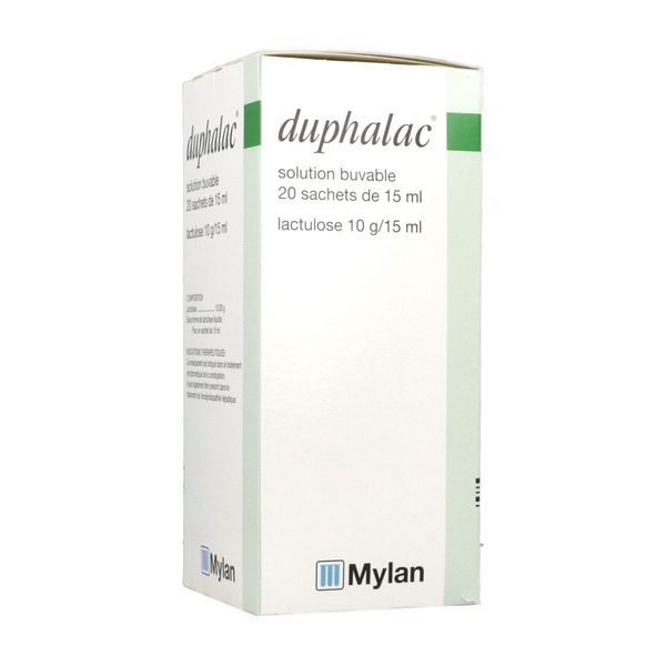 DUPHALAC Solution buvable 10 g/15 ml, boîte 20 sachets-dose 15 ml