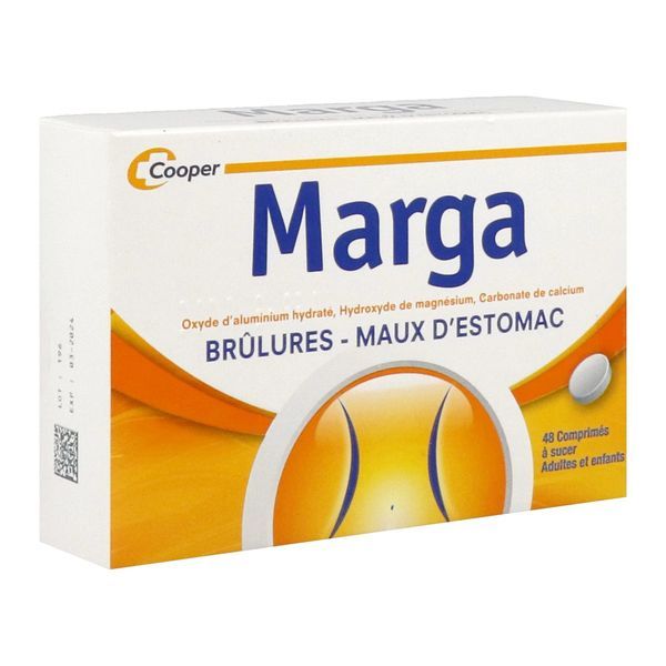 MARGA Comprimé à sucer, boîte 48