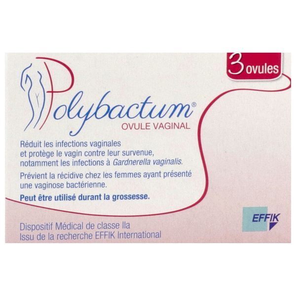 Effik Polybactum Ovule Vaginal 3 Ovules