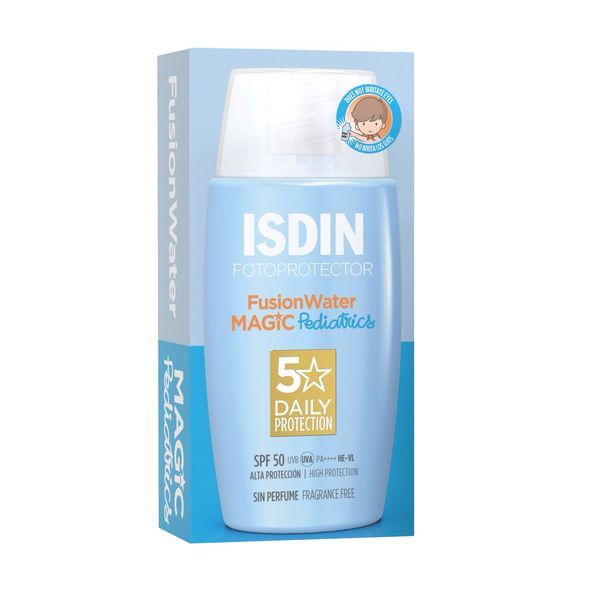 Fotoprotector Isdin Fusion Water Pediatrics Spf50 Fluide Flacon 50 Ml 1