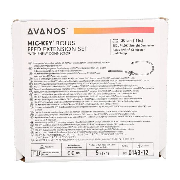 PROLONG SEC-LOC ENFIT DR 1V30CM