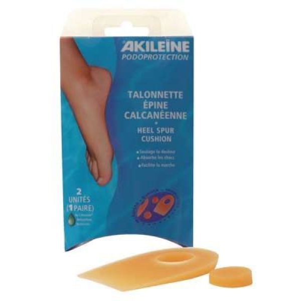 Akileine Podoprotection Talonnette Calcaneenne Gel Silic Small 1