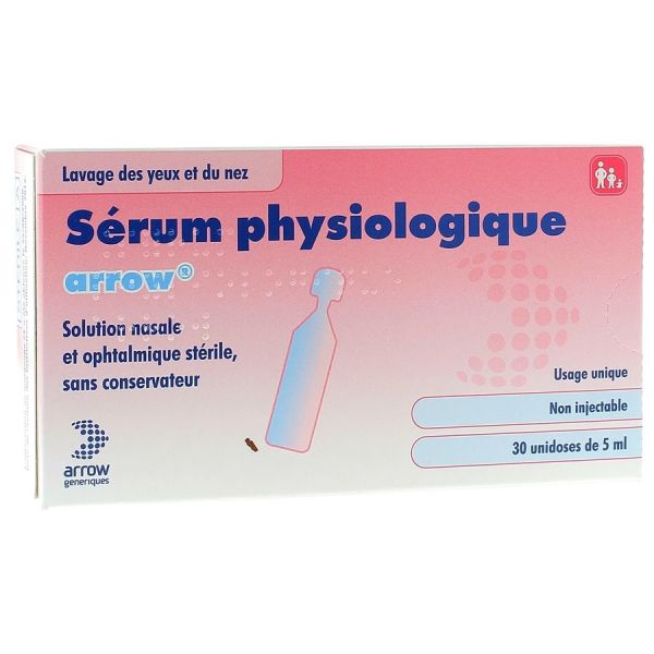 SERUM PHYSIOLOGIQUE ARROW 30 unidoses