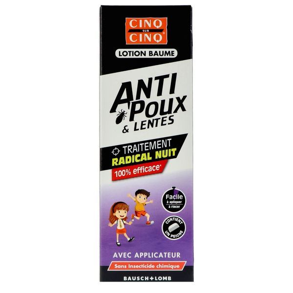 5/5 ANTI-POUX & LENTES LOTION BAUME 100 ML