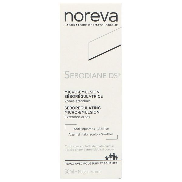 SEBODIANE DS MICROEMULSION SEBOREGULATRICE Microémulsion séborégulatrice, tube 30 ml