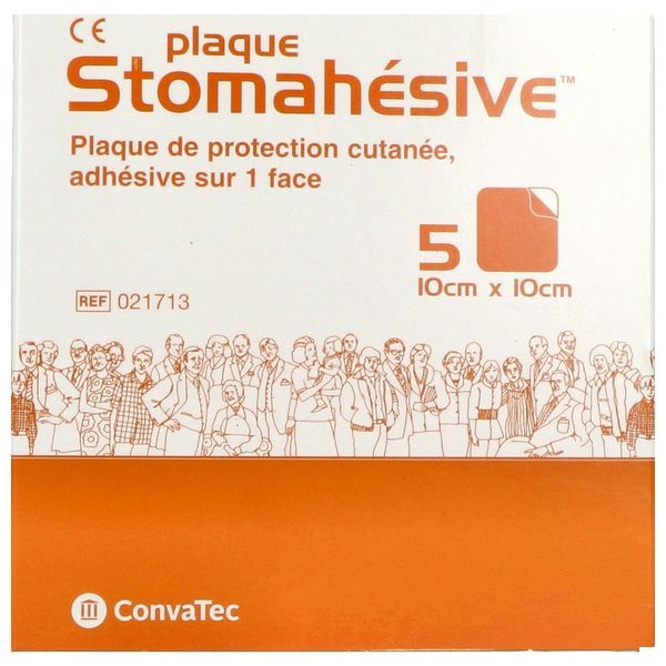 Stomahesive Prot Cutane 10*10 Ref:3000 Protection Bt 5