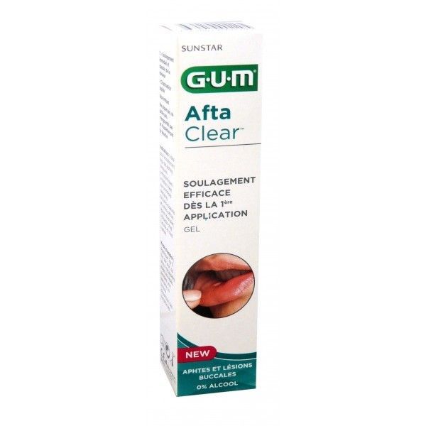 Gel GUM® AftaClear™ tube de 10ML