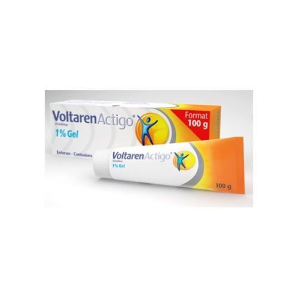 Voltarenactigo 1 Pour Cent Gel 1 Tube(S) Lamine Aluminium De 100 G