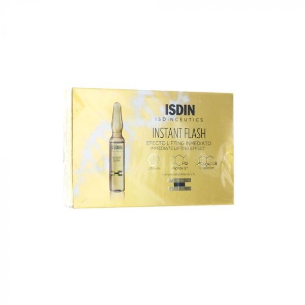 Ampoules Instant Flash 5x2ml Effet lifting immédiat Isdin