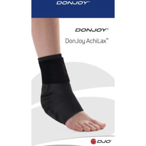 DONJOY ACHILAX Chevillère de contention élastique avec cellules d'air pour tendon d'achille, taille 4, unité