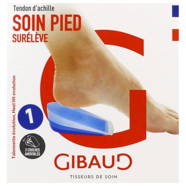 VISCOGIB EVOLUTION Talonnette de surélévation pour le tendon d'Achille, taille 1, unité