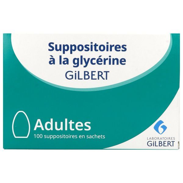 Suppositoires A La Glycerine Gilbert Adultes Suppositoire B/100