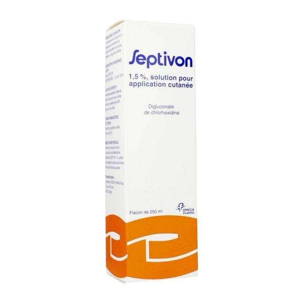 SEPTIVON Solution pour application cutanée 1,5 %, flacon 250 ml