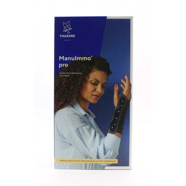 Thuasne Manuimmo Pro - Immobilisation Du Poignet Orthese Gris T4 1