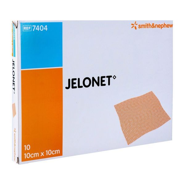 JELONET Pansement gras, neutre, stérile, 10 cm x 10 cm (ref. 66320338), bt 10
