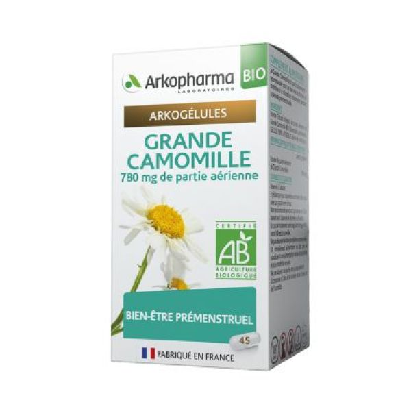 Arkogelules Grande Camomille (Partenelle) Bio Boite 45