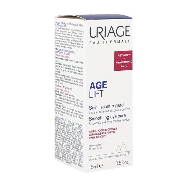 Uriage Age Lift - Soin Lissant Regard Creme Fl Pompe 15 Ml 1