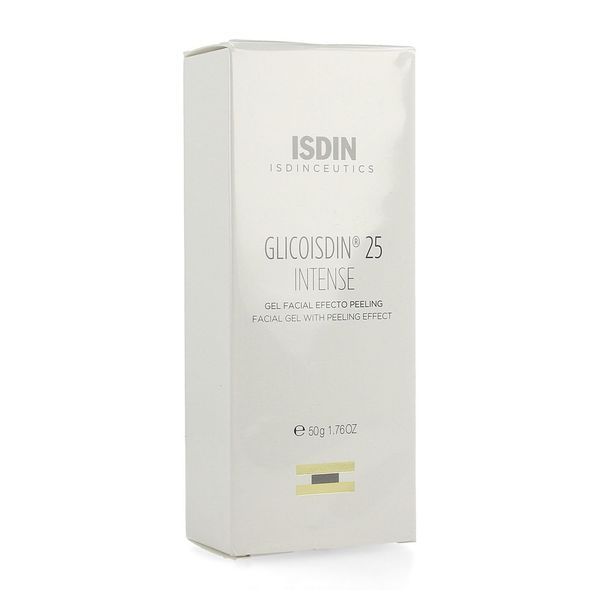 ISDINCEUTICS GLICOISDIN 25 INTENSE GEL VISAGE Gel visage effet peeling, tube 50 g