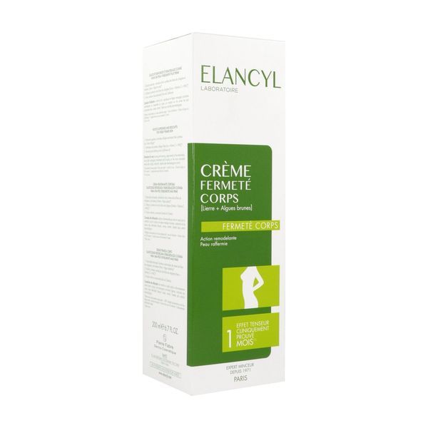 ELANCYL CREME FERMETE CORPS Crème corporelle à l'extrait de lierre, tube 200 ml