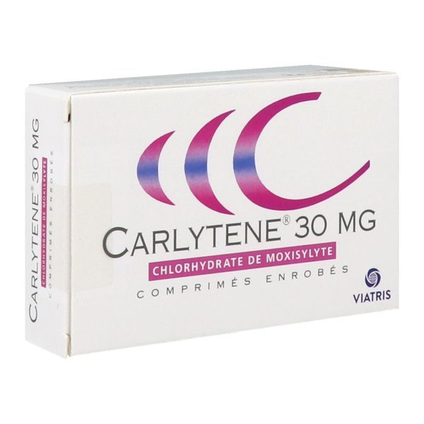 CARLYTENE 30 MG COMPRIME ENROBE B/32