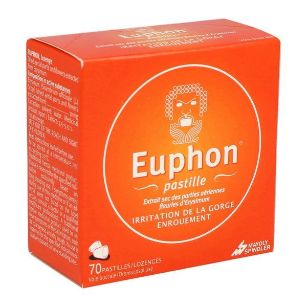 EUPHON PASTILLE B/70