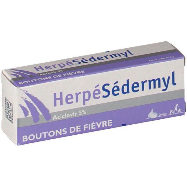 HERPESEDERMYL 5 POUR CENT CREME 1 tube(s) aluminium de 2 g