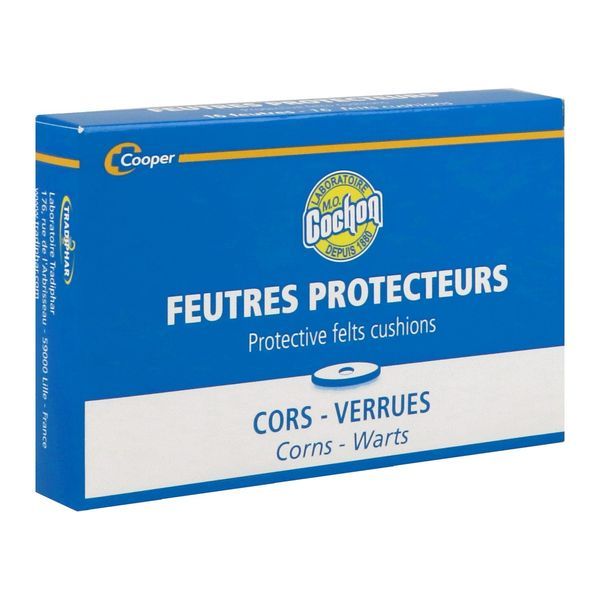 Tradiphar Feutre Protecteurs M.O Cochon Pansement Bt 16