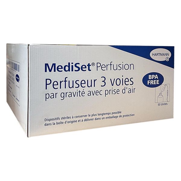 Mediset Perfuseur 3 Voies + 1 Aiguille De Ponction 2 Elements 1