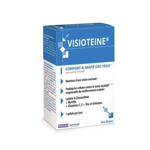 VISIOTEINE Gélule, complément alimentaire à visée oculaire, bt 30