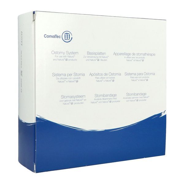 NATURA PLUS SUPPORT Support porte-poche, système 2 pièces, prédécoupé, diamètre 100 mm (ref. 401906), bt 5