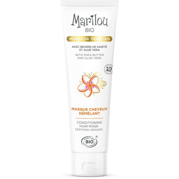Marilou Bio Masque cheveux démêlant à l'huile de Monoï - 150 ml