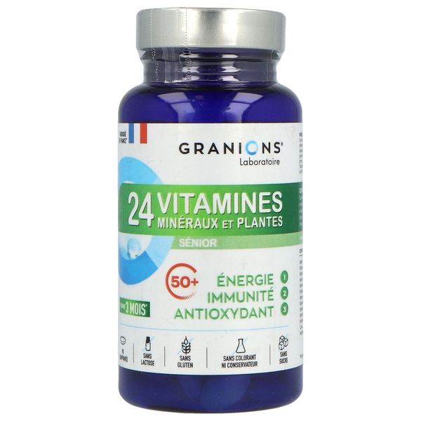 Granions 24 vitamines Sénior - 90 comprimés