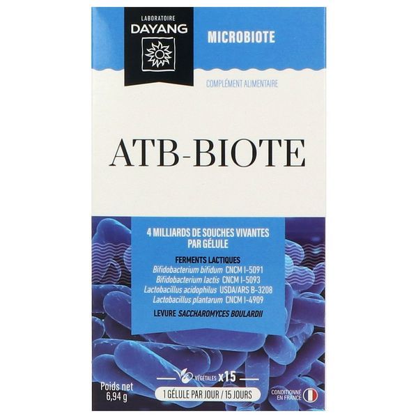 Dayang ATB-biote - 15 gélules