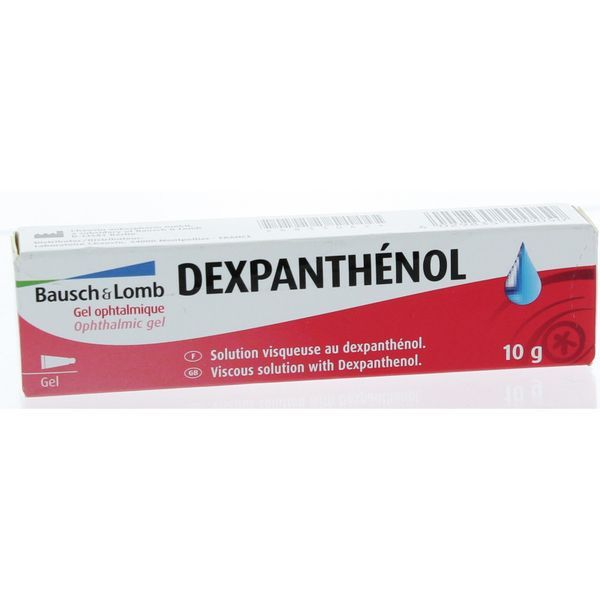 Bausch&Lomb Dexpanthenol Gel Ophtalmique Tube 10 G 1