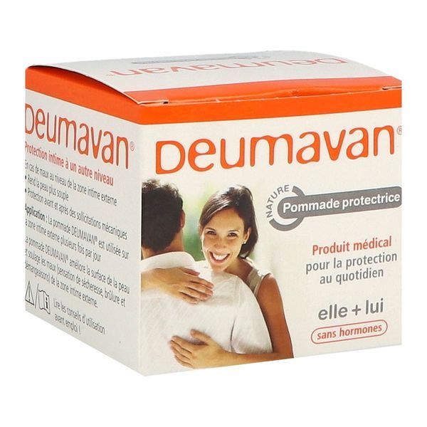 DEUMAVAN INTIME POMMADE PROTECTRICE NEUTRE Pommade protectrice neutre pour usage intime, pot 100 ml