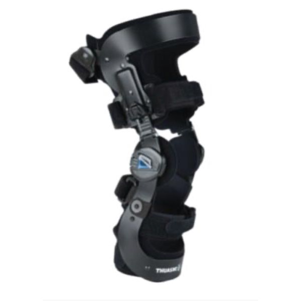 REBELRELIEVER TAILLE ADAPTEE Genouillère de décharge rigide articulée, pour gonarthrose médiale ou latérale, droit, medium - large, unité