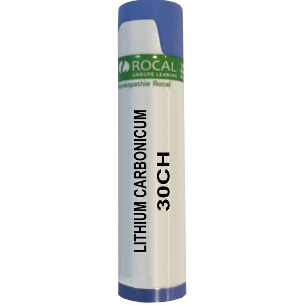 Lithium carbonicum 30ch dose 1g rocal