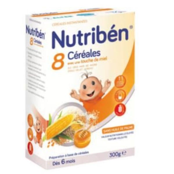 Nutriben 8 Cereales Et Miel 300 G 1